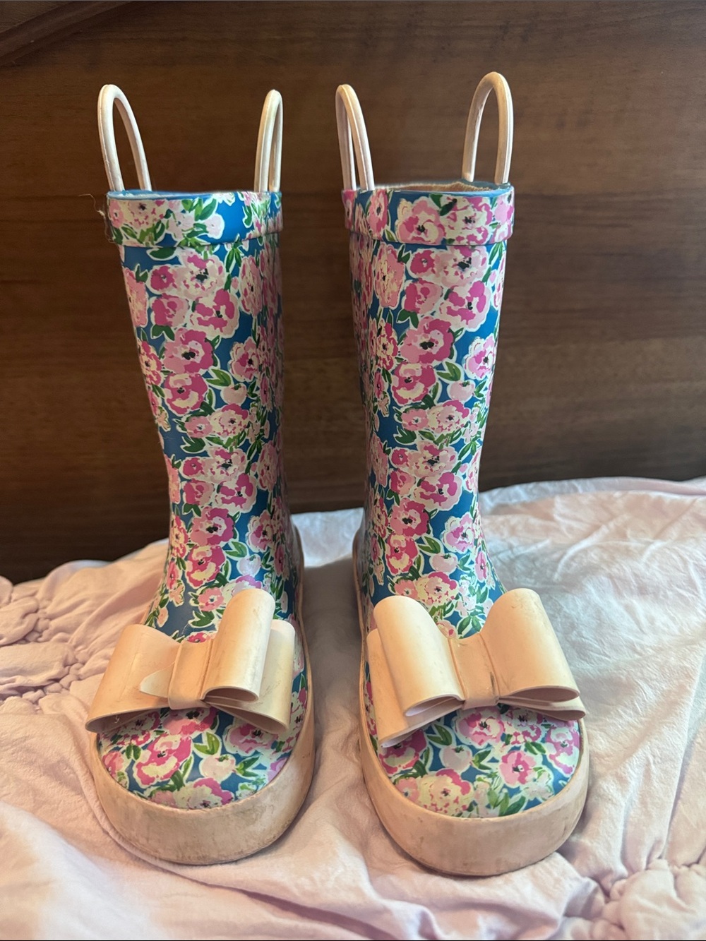 Sweet honey rain boots